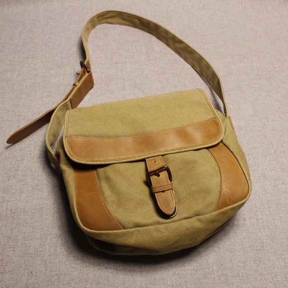 ll bean leather sling bag
